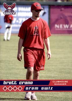 2005 Grandstand Orem Owlz #NNO Brett Crane Front