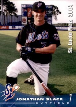 2004 Grandstand St. Lucie Mets #NNO Jonathan Slack Front