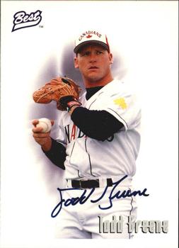 1995 Best - Autographs #NNO Todd Greene Front