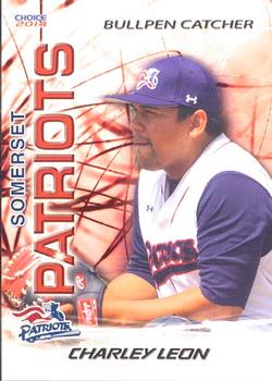2014 Choice Somerset Patriots #5 Charley Leon Front