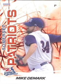 2014 Choice Somerset Patriots #25 Mike Demark Front
