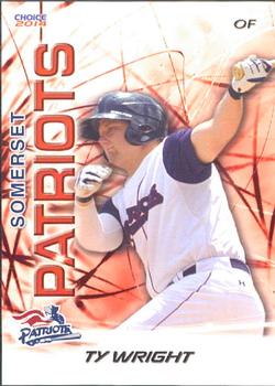 2014 Choice Somerset Patriots #29 Ty Wright Front