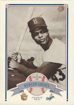 1989 Los Angeles Dodgers Greats Smokey #66 Charlie Neal Front