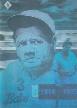 1992 Gold Entertainment Ruth #5 Babe Ruth Front