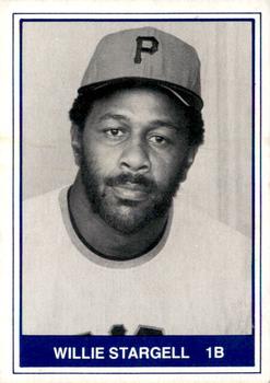 1983 TCMA All-Time Pittsburgh Pirates Blue Frame #1 Willie Stargell Front