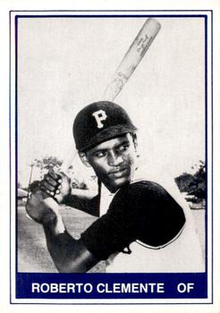 1983 TCMA All-Time Pittsburgh Pirates Blue Frame #5 Roberto Clemente Front