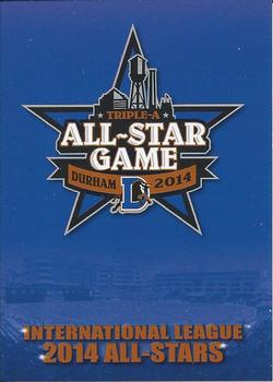 2014 Choice International League All-Stars #NNO Cover Card Front