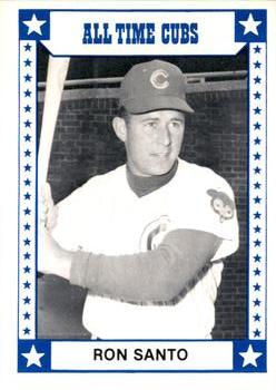 1980 TCMA All Time Chicago Cubs #003 Ron Santo Front