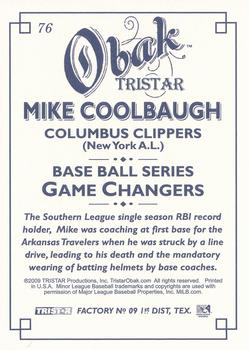 2009 TriStar Obak #76 Mike Coolbaugh Back