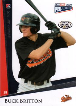 2009 TriStar PROjections #8 Buck Britton Front