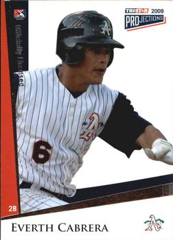 2009 TriStar PROjections #39 Everth Cabrera Front