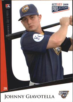 2009 TriStar PROjections #46 Johnny Giavotella Front