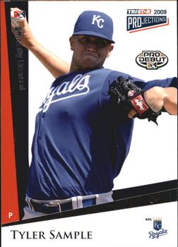 2009 TriStar PROjections #48 Tyler Sample Front