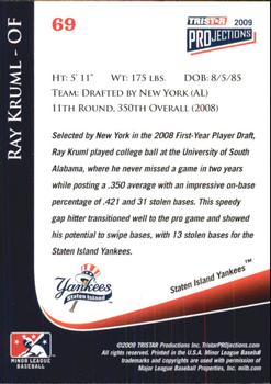 2009 TriStar PROjections #69 Ray Kruml Back