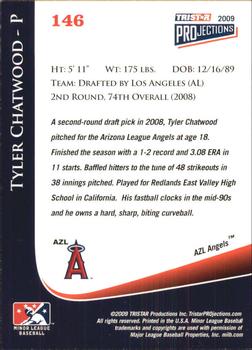 2009 TriStar PROjections #146 Tyler Chatwood Back