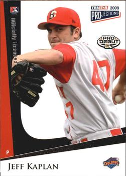 2009 TriStar PROjections #155 Jeff Kaplan Front