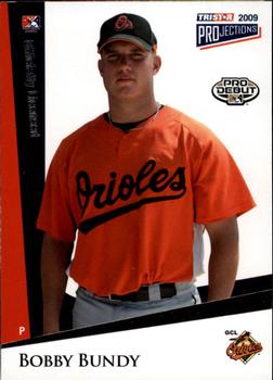 2009 TriStar PROjections #209 Bobby Bundy Front