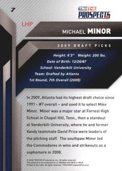 2009 TriStar Prospects Plus #7 Michael Minor Back