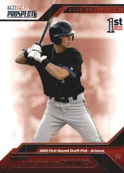 2009 TriStar Prospects Plus #33 Chris Owings Front