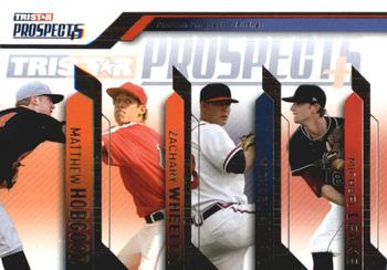 2009 TriStar Prospects Plus #88 Matthew Hobgood / Zachary Wheeler / Michael Minor / Michael Leake Front