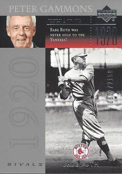2004 UD Rivals - What If #WI-3 Babe Ruth Front