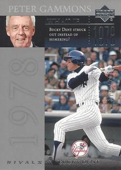 2004 UD Rivals - What If #WI-6 Bucky Dent Front