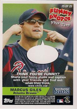 2006 Topps Opening Day - Sports Illustrated For Kids #25 Chipper Jones / Marcus Giles Back