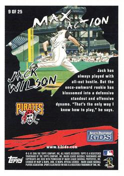 2006 Topps Opening Day - Sports Illustrated For Kids #9 Jack Wilson Back