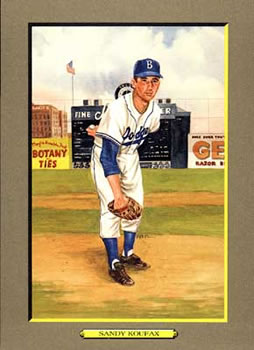1987 Perez-Steele Great Moments Series 2 #16 Sandy Koufax Front