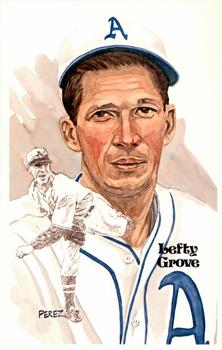 1980-01 Perez-Steele Hall of Fame Series 1-15 #52 Lefty Grove Front