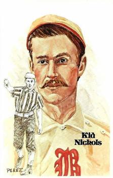 1980-01 Perez-Steele Hall of Fame Series 1-15 #58 Kid Nichols Front