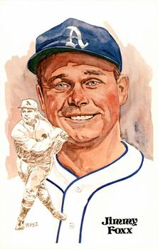 1980-01 Perez-Steele Hall of Fame Series 1-15 #59 Jimmie Foxx Front