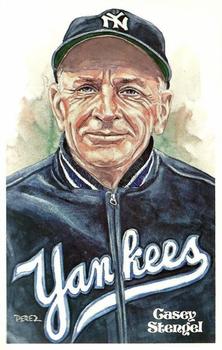 1980-01 Perez-Steele Hall of Fame Series 1-15 #103 Casey Stengel Front