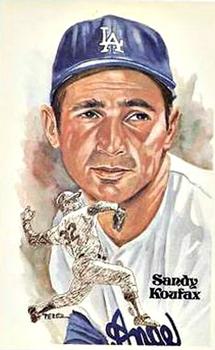 1980-01 Perez-Steele Hall of Fame Series 1-15 #131 Sandy Koufax Front