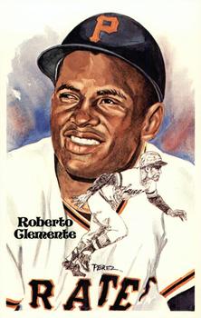 1980-01 Perez-Steele Hall of Fame Series 1-15 #135 Roberto Clemente Front
