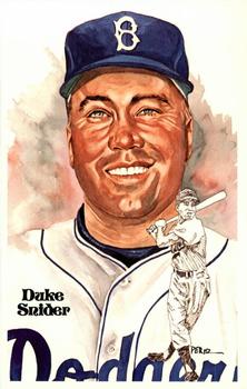 1980-01 Perez-Steele Hall of Fame Series 1-15 #172 Duke Snider Front