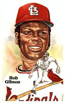 1980-01 Perez-Steele Hall of Fame Series 1-15 #175 Bob Gibson Front