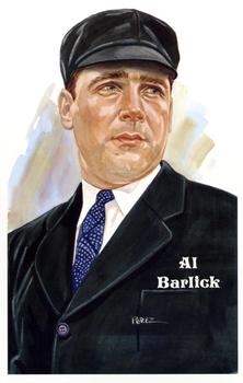 1980-01 Perez-Steele Hall of Fame Series 1-15 #201 Al Barlick Front