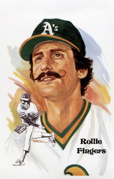 1980-01 Perez-Steele Hall of Fame Series 1-15 #212 Rollie Fingers Front