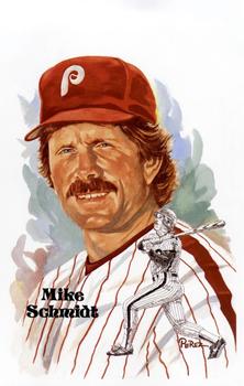 1980-01 Perez-Steele Hall of Fame Series 1-15 #223 Mike Schmidt Front