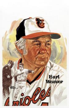 1980-01 Perez-Steele Hall of Fame Series 1-15 #228 Earl Weaver Front