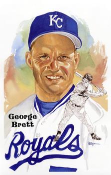 1980-01 Perez-Steele Hall of Fame Series 1-15 #238 George Brett Front
