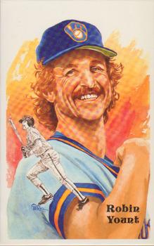 1980-01 Perez-Steele Hall of Fame Series 1-15 #244 Robin Yount Front