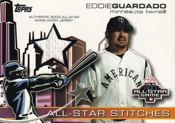 2004 Topps - All-Star Stitches #ASR-EG Eddie Guardado Front