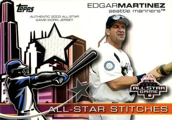 2004 Topps - All-Star Stitches #ASR-EM Edgar Martinez Front