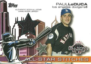2004 Topps - All-Star Stitches #ASR-PL Paul Lo Duca Front