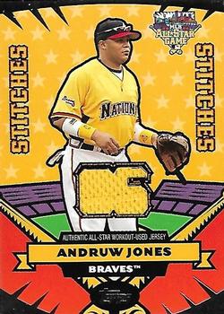 2006 Topps Updates & Highlights - All-Star Stitches #AS-AJ Andruw Jones Front