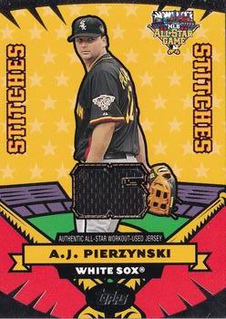 2006 Topps Updates & Highlights - All-Star Stitches #AS-AJP A.J. Pierzynski Front