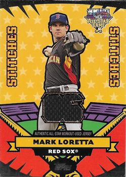2006 Topps Updates & Highlights - All-Star Stitches #AS-ML Mark Loretta Front