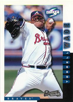 1998 Score Atlanta Braves #13 Terrell Wade Front